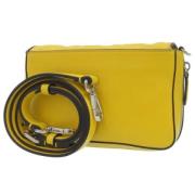 Pre-owned Leather fendi-bags Fendi Vintage , Yellow , Dames