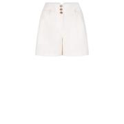 Boterroom High Waist Shorts Dante 6 , Beige , Dames