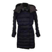 Pre-owned Nylon outerwear Burberry Vintage , Black , Dames