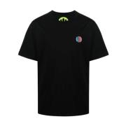 Klassiek Jersey T-Shirt voor Heren Barrow , Black , Heren