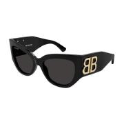 Bossy Cat-Eye Zonnebril Balenciaga , Black , Dames