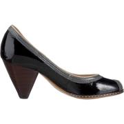 Stijlvolle Leren Damesschoen Clarks , Black , Dames