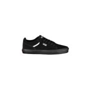 Geborduurde Sportsneaker met Contrastdetails Vans , Black , Heren