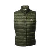 Pre-owned Fabric outerwear Moncler Pre-owned , Green , Dames