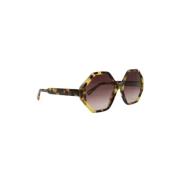 Pre-owned Acetate sunglasses Chloé Pre-owned , Yellow , Dames