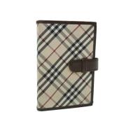 Pre-owned Nylon wallets Burberry Vintage , Beige , Dames