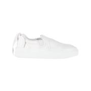 Pre-owned Leather sneakers Stella McCartney Pre-owned , White , Dames