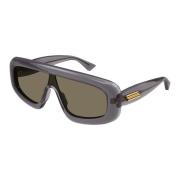 Bv1281S 003 Sunglasses Bottega Veneta , Gray , Unisex