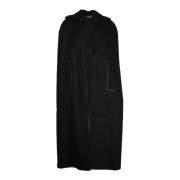 Pre-owned Wool outerwear Valentino Vintage , Black , Dames