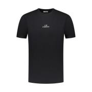Casual Katoenen T-shirt C.p. Company , Black , Heren