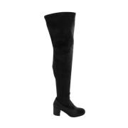 Pre-owned Velvet boots René Caovilla Pre-owned , Black , Dames