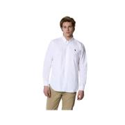Katoenen Popeline Overhemd U.s. Polo Assn. , White , Heren