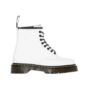 Klassieke Smooth 1460 Laarzen Dr. Martens , White , Dames