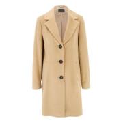 Chique wollen jas met reverskraag Betty Barclay , Beige , Dames