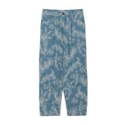 Jacquard Katoenen Broek Geïnspireerd door Korset Vivienne Westwood , M...