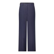 Hoge taille stijlvolle broek Betty & Co , Blue , Dames