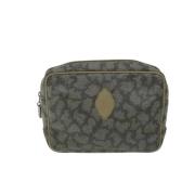 Pre-owned Leather clutches Burberry Vintage , Black , Dames