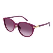 Burgundy/Red Sunglasses Gg1452Sk Gucci , Red , Dames