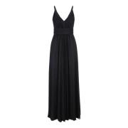 Glitter Maxi Jurk vera mont , Black , Dames