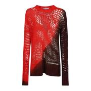 Comfortabele Gebreide Sweater Collectie The Attico , Multicolor , Dame...