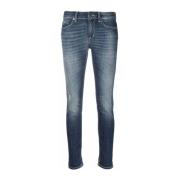 Klassieke 5-Pocket Jeans Dondup , Blue , Dames