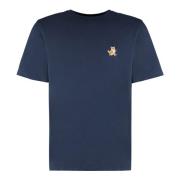 T-Shirts Maison Kitsuné , Blue , Heren