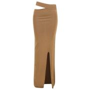 Pencil Skirts Akep , Brown , Dames