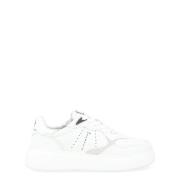 Witte Leren Sneaker Richmond , White , Heren