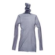 Zijden Tulp Top Cortana , Blue , Dames