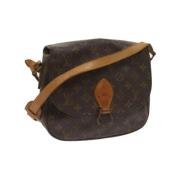 Pre-owned Canvas louis-vuitton-bags Louis Vuitton Vintage , Brown , Da...