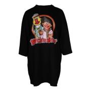 Pre-owned Cotton tops Moschino Pre-Owned , Black , Dames