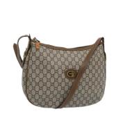 Pre-owned Canvas gucci-bags Gucci Vintage , Beige , Dames