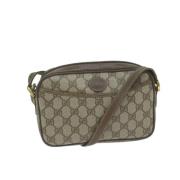 Pre-owned Canvas gucci-bags Gucci Vintage , Beige , Dames