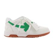 Groene Sneakers met Pijllogo Off White , Multicolor , Heren