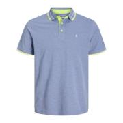 Paulos Polo Shirt met Polokraag Jack & Jones , Blue , Heren