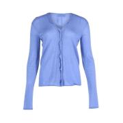 Pre-owned Wool tops Yves Saint Laurent Vintage , Blue , Dames
