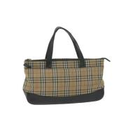 Pre-owned Canvas handbags Burberry Vintage , Multicolor , Dames