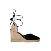 Stijlvolle Espadrille Sandalen voor Vrouwen Castañer , Black , Dames