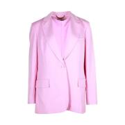 Pre-owned Wool outerwear Stella McCartney Pre-owned , Pink , Dames