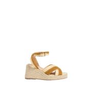 Tatiana Zomer Sleehak Sandalen Castañer , Beige , Dames