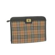 Pre-owned Nylon clutches Burberry Vintage , Multicolor , Dames