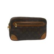 Pre-owned Canvas louis-vuitton-bags Louis Vuitton Vintage , Brown , Da...