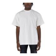 Dubbellag T-shirt Jil Sander , White , Heren