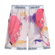 Multicolor Bedrukte Shorts Polyester Elastaan KidSuper Studios , Multi...