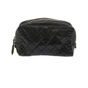 Pre-owned Leather chanel-bags Chanel Vintage , Black , Heren