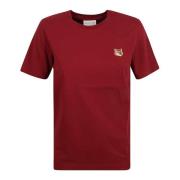 Vos Hoofd Patch T-shirt Maison Kitsuné , Red , Dames