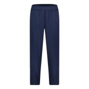 Elegant High Waist Dress Pants Betty & Co , Blue , Dames