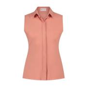 Veelzijdige Mouwloze Blouse | Abrikoos Jane Lushka , Orange , Dames