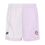 Lila Half & Half Voetbalshorts Martine Rose , Multicolor , Heren