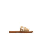 Woody platte muiltjes Chloé , Beige , Dames